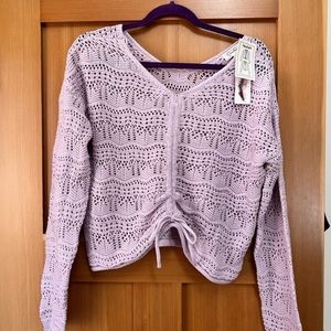 Jessica Simpson Adjustable Front Sweater